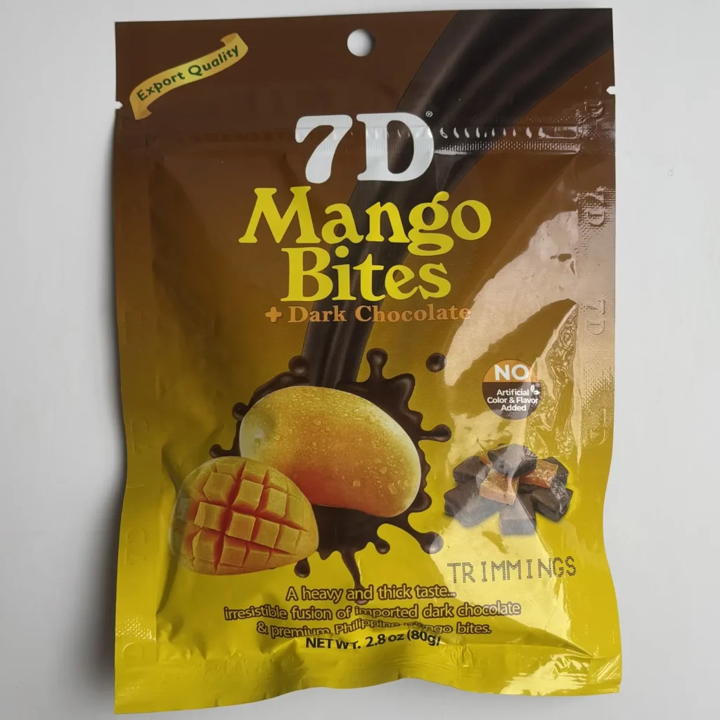 チョコレートがけドライマンゴー