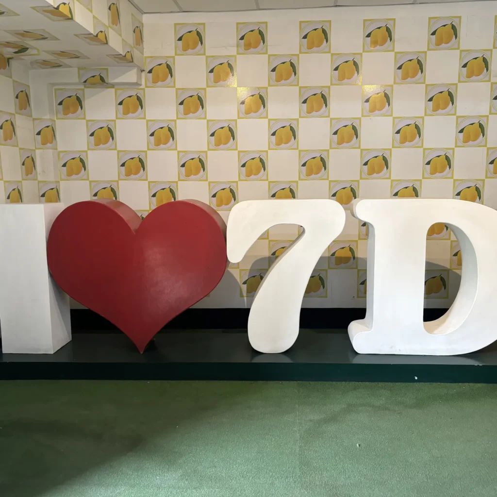 ILOVE7Dのフォトスポット