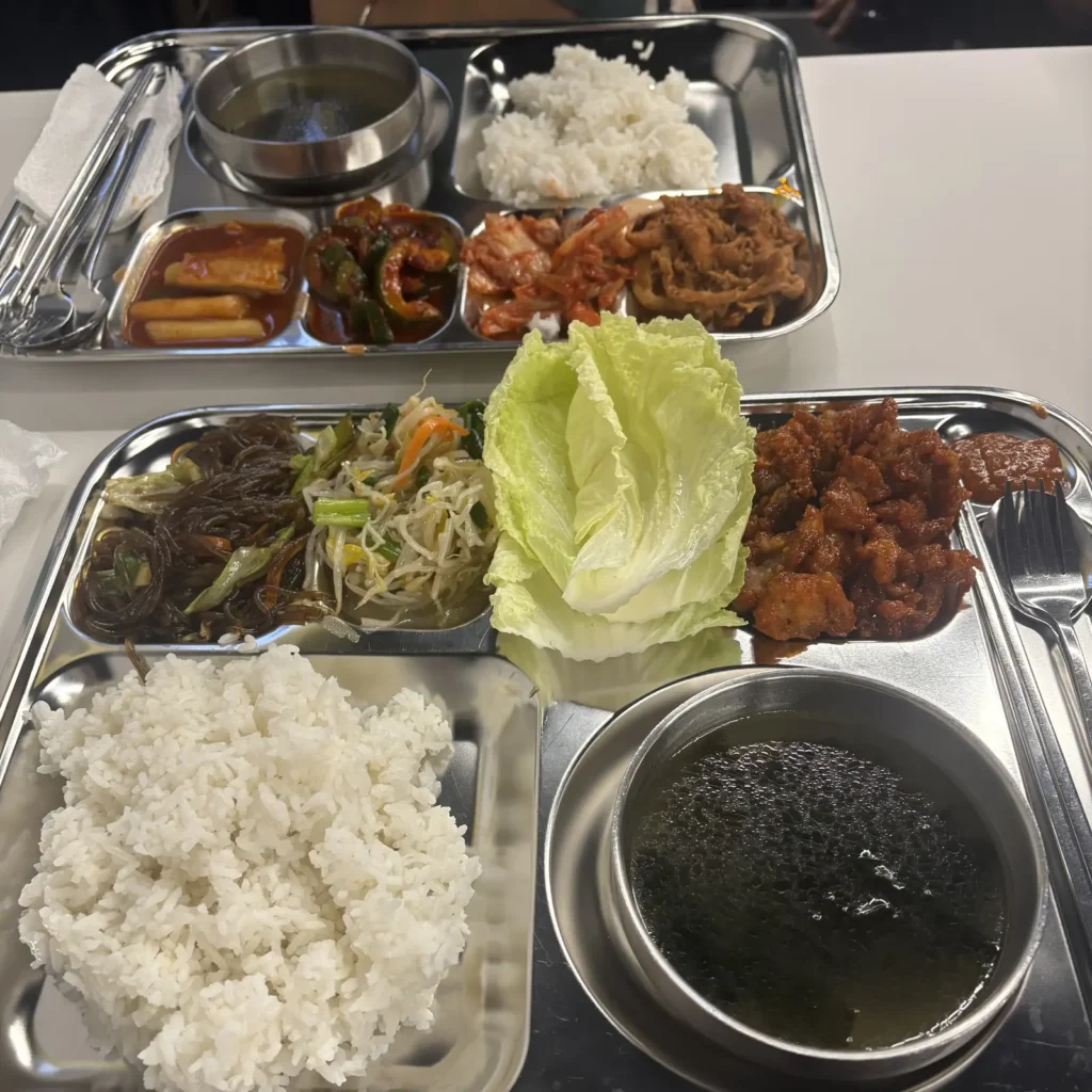 バランガイソウルで私が選んだおかず