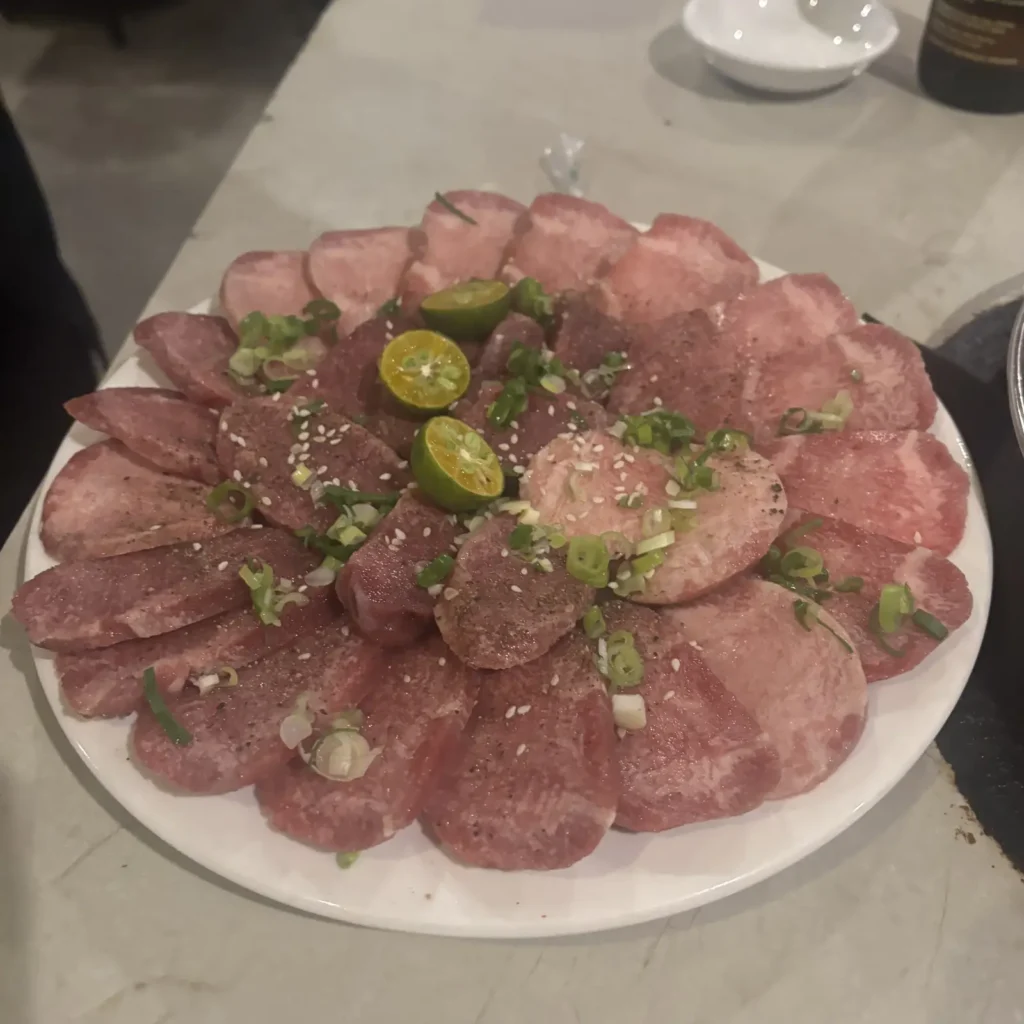 ドラム缶焼肉 粋のお肉