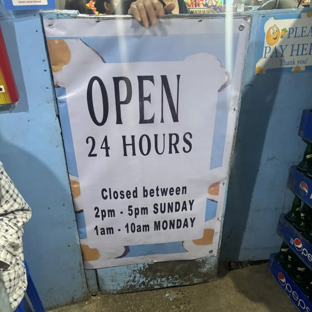 TanTanSilogの営業時間
