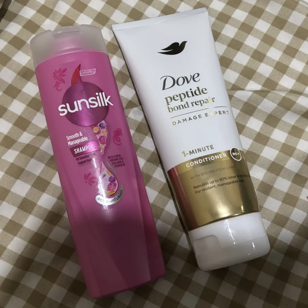 購入したシャンプーコンディショナー